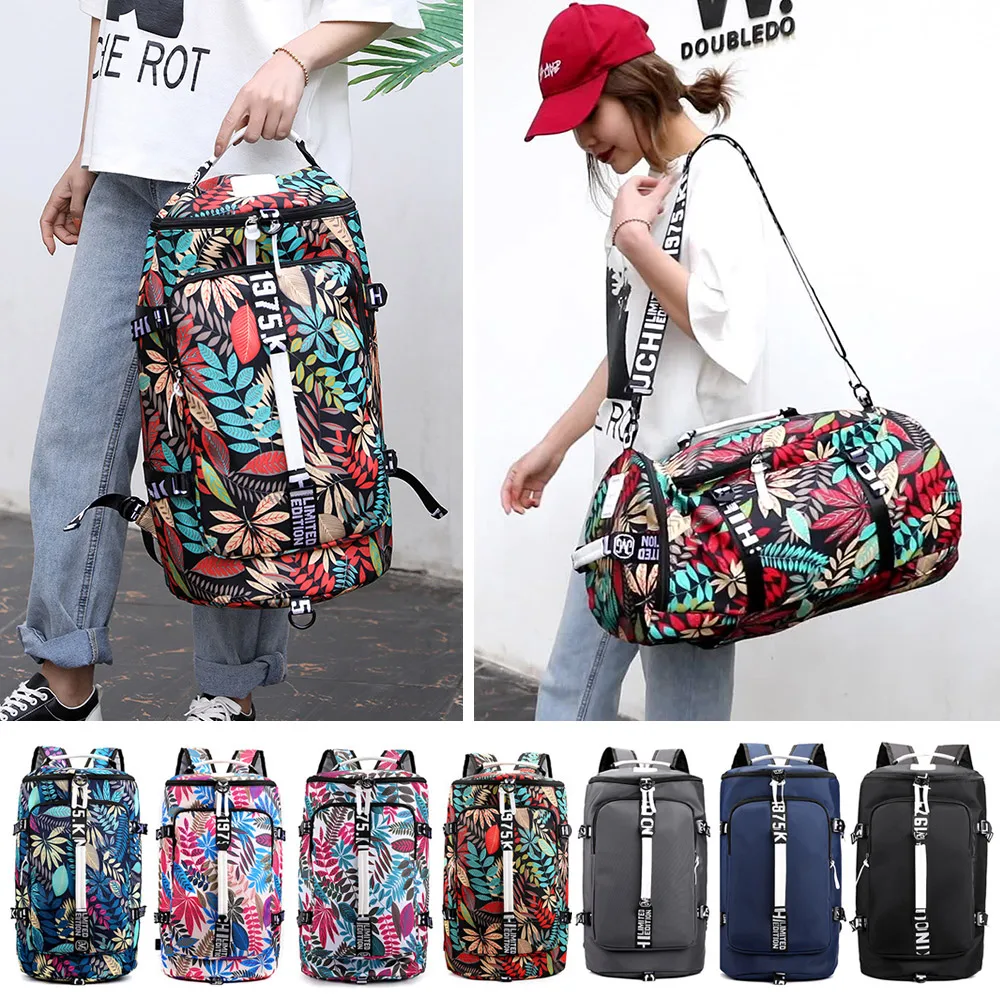 

New Large Capacity Mountaineering Bag Nylon Multifunctional Travel Bags Waterproof Shoulder Bags Outdoor