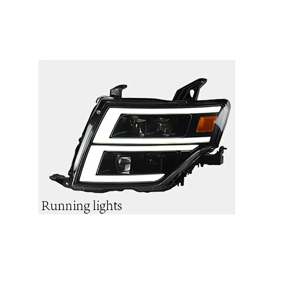 Car Front Headlight Head Lamp Assembly Styling Luxury With Dynamic Turn Signal Lens For Mitsubishi Pajero V93 V97 2009-2022