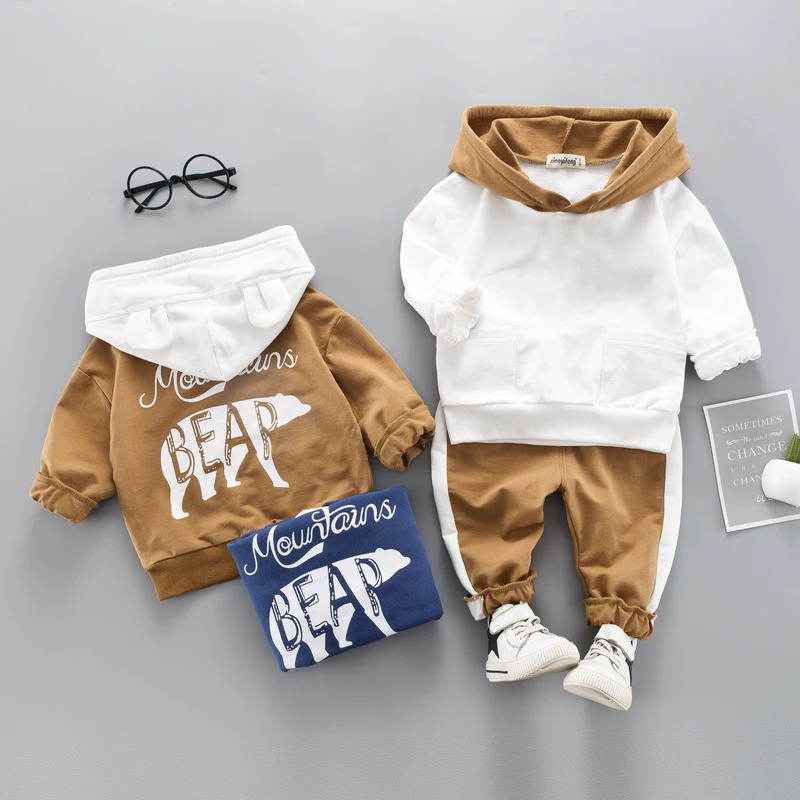 LZH Clothing For Girls 2024 New Autumn Winter Fashion Clothes For Baby Boys Clothes Hoodie+Pant 2pcs Suit Kids Clothes Girls Boy