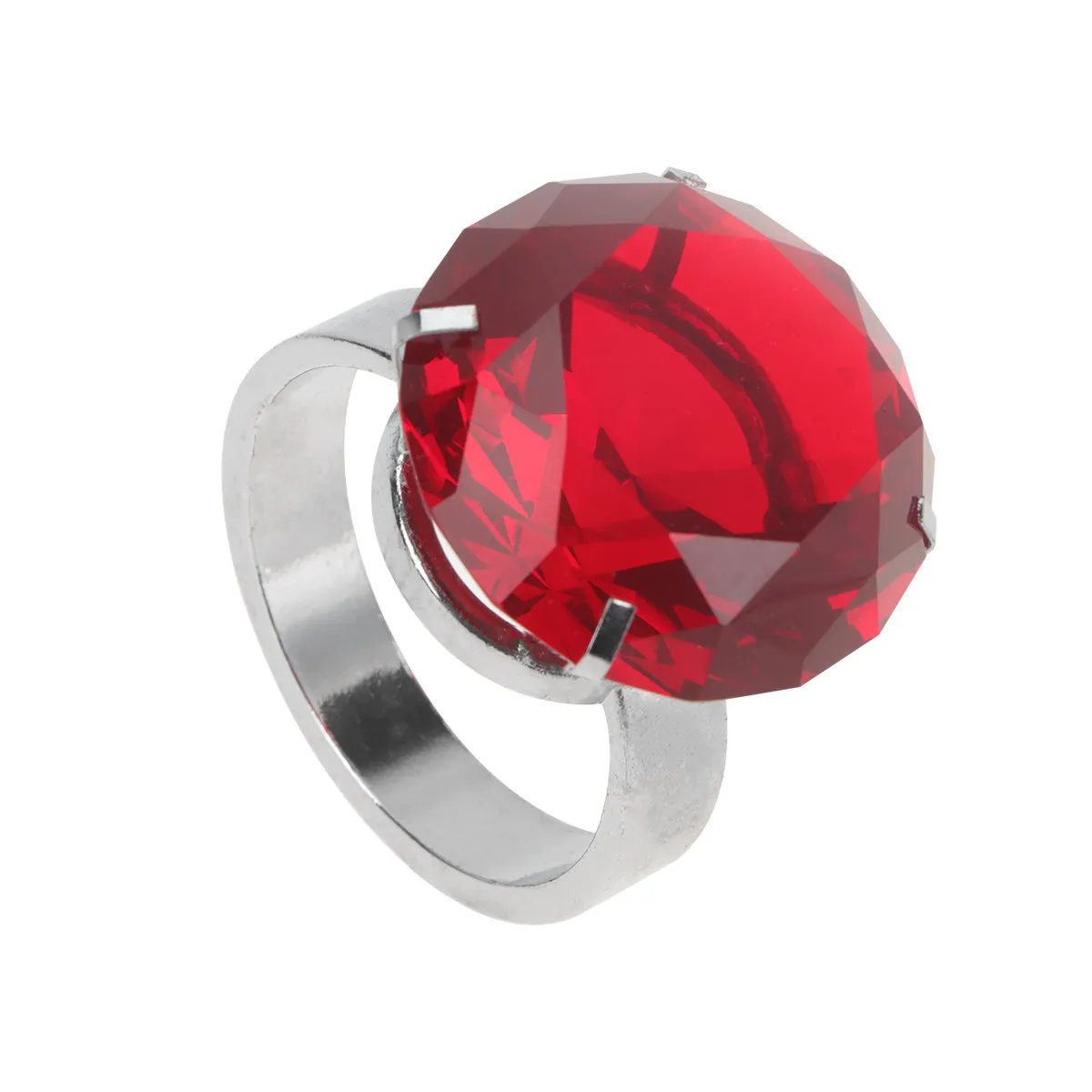 1Pcs Crystal Napkin Ring Fine Craftsmanship Add Unique Flavor to Kinds of Parties Red Napkin Rings