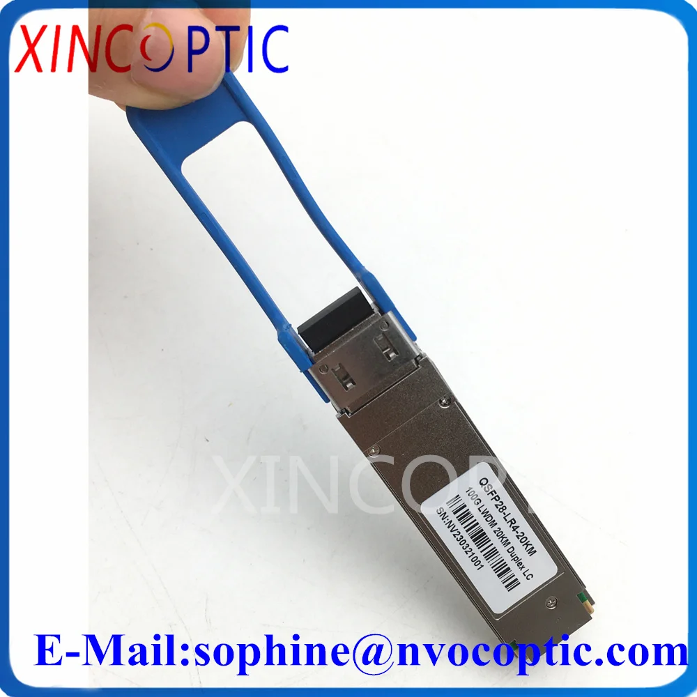 

100G QSFP28 LR4 10KM 20KM Optic Transceiver,Cisco QSFP-100G-LR4-S Compatible 100GBASE-LR4 QSFP 1310nm DOM LC SMF Module