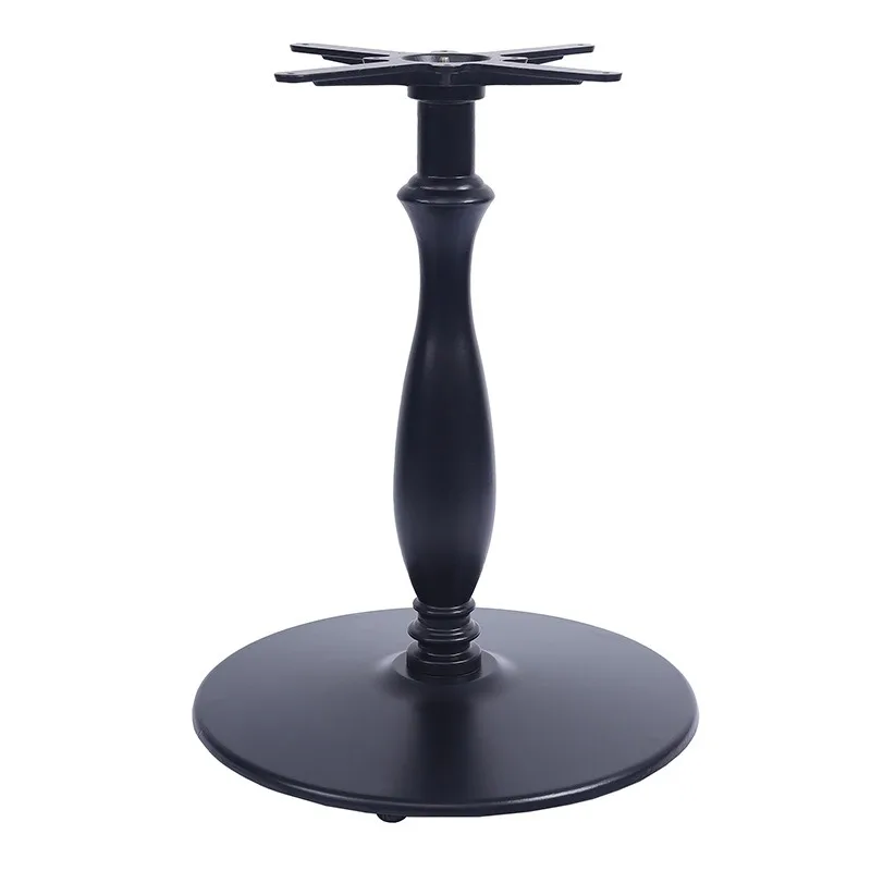 

Cast iron table foot dining table foot western restaurant retro round table base coffee table rack metal bracket