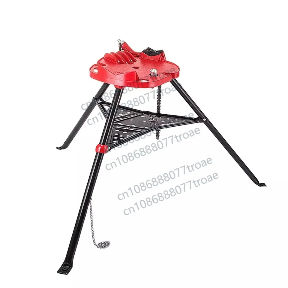 Heavy Duty Pipe Bracket, Pipe Wrench with Foot Chain, Vise Bracket Pipe Tools