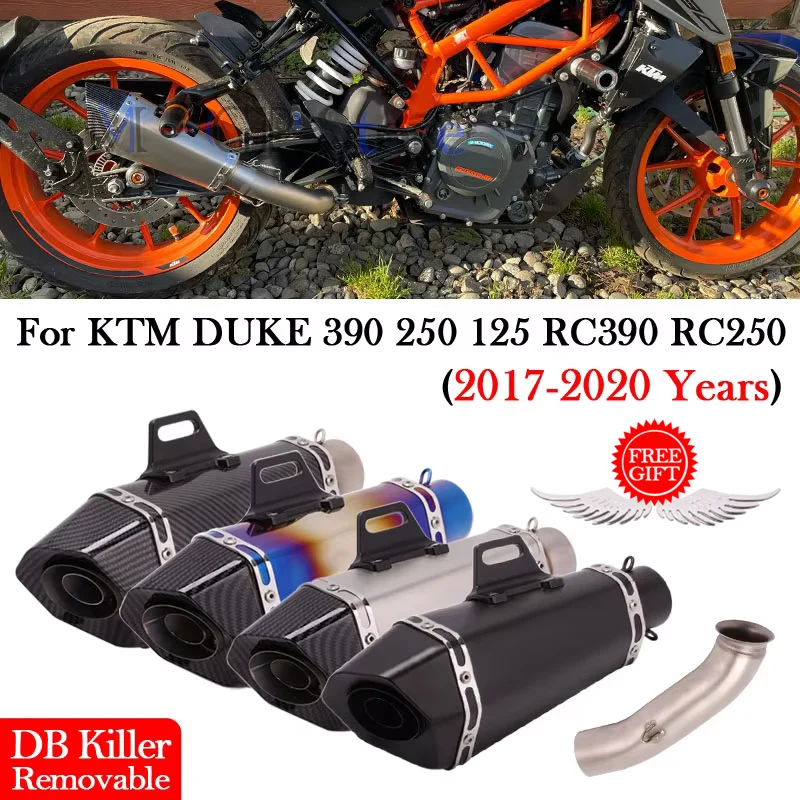 

Глушитель выхлопной трубы для мотоцикла KTM DUKE 125 250 390 RC250 RC390 2017 18 2019 2020