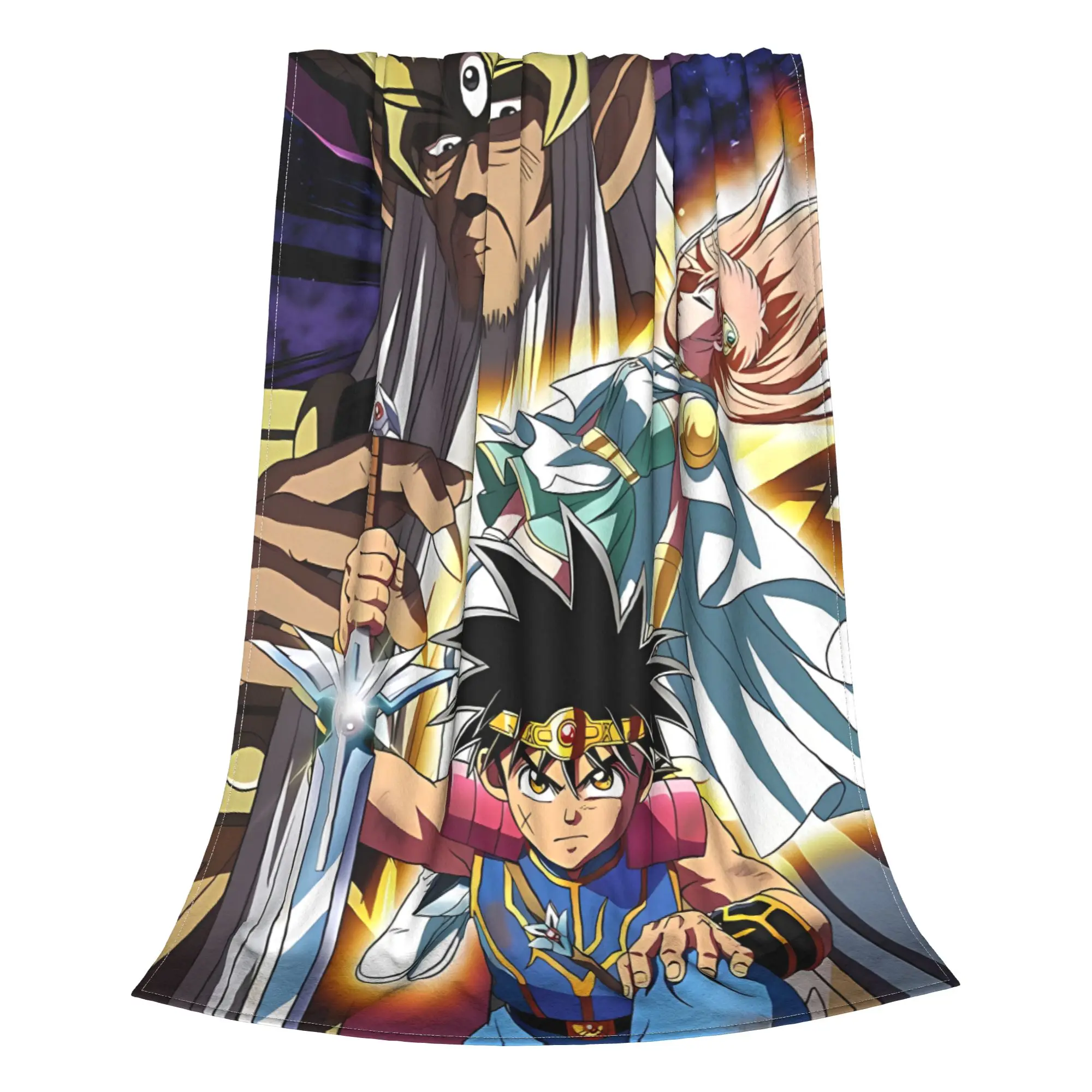 1PC Dai No Daibouken Hands On Knee Dragon Quest Home Room Decorations Winter Blankets For Adults Bedding Home Interior Sofa Knee