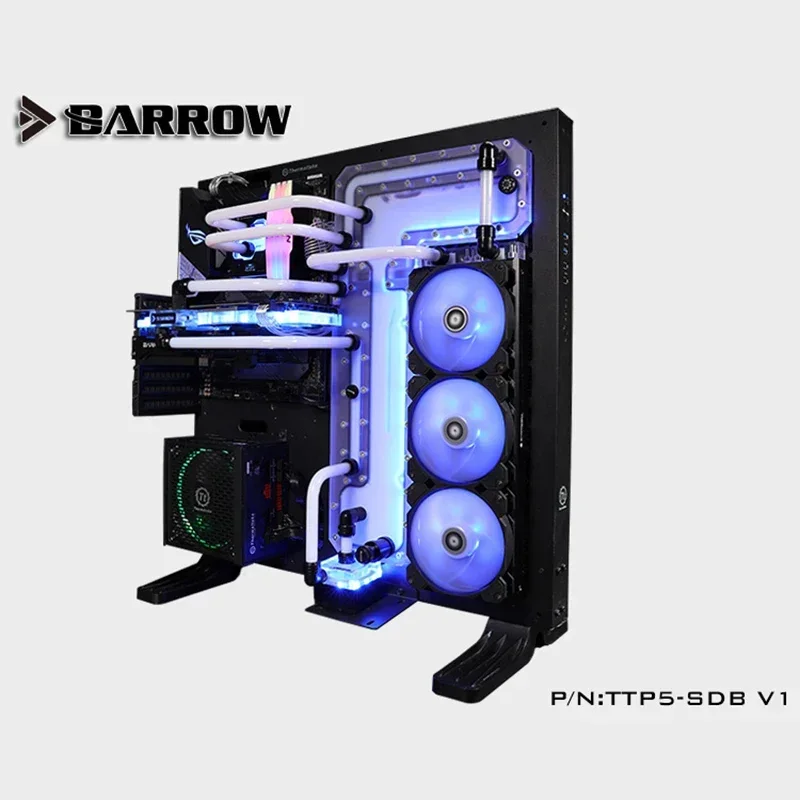 Barrow TTP5-SDBV1,Waterway Boards for TT Cors P5 Case, for Intel CPU Water Block & Single/Double GPU Building