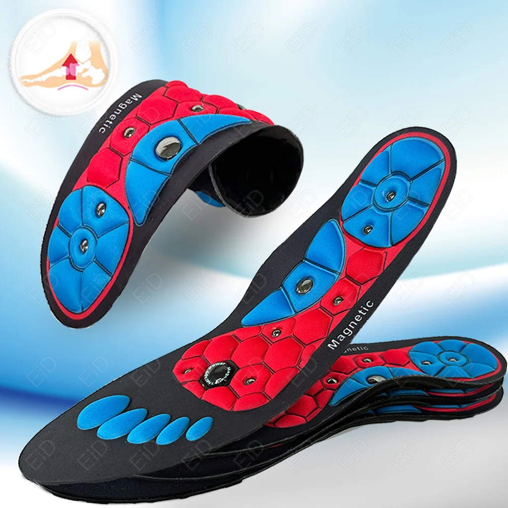 Magnetic Therapy Massage Insole Orthopedic Insole Foot Acupressure Enhanced Magnetic Insole Point Therapy Feet Body Detox Insert