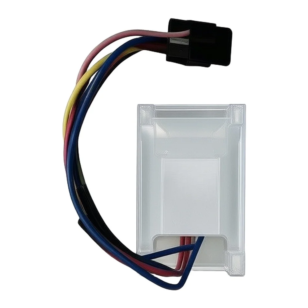 Refrigerator Electric Damper Temperature Regulator 11.5x5.1x4.8cm White Tinned Copper For Siemens KG29NV230C KG29NV290C Cooling