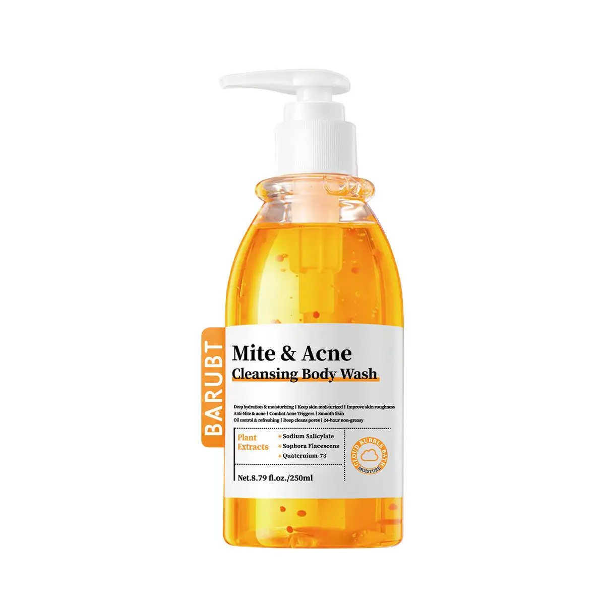 

250ml Anti-mite shower gel , Soap Deep Cleaning For Face Body Skin Care