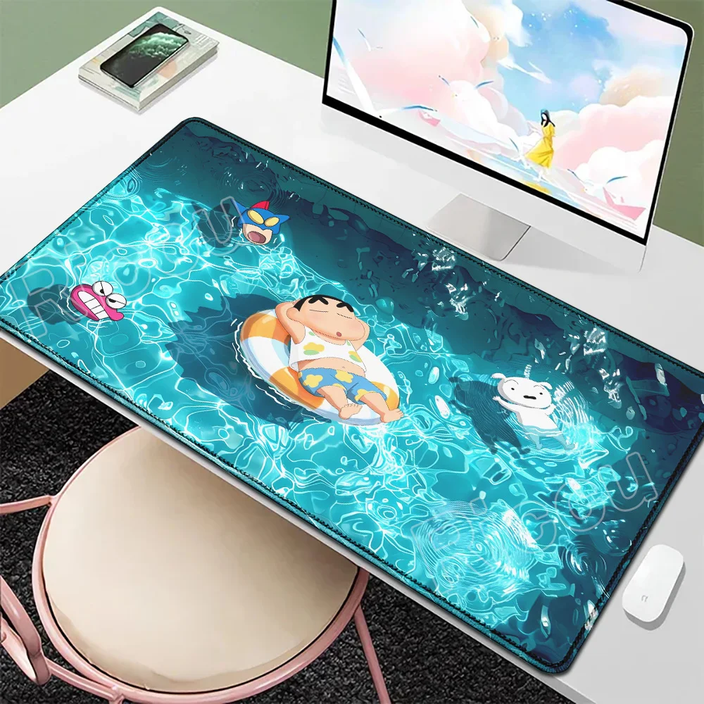 

HD New Cute Wallpaper Anime Desk Mat Crayons Shin-chan Kawaii Laptop Mouse Pad Gaming Computer Pads Keyboard Mat Office Mousepad