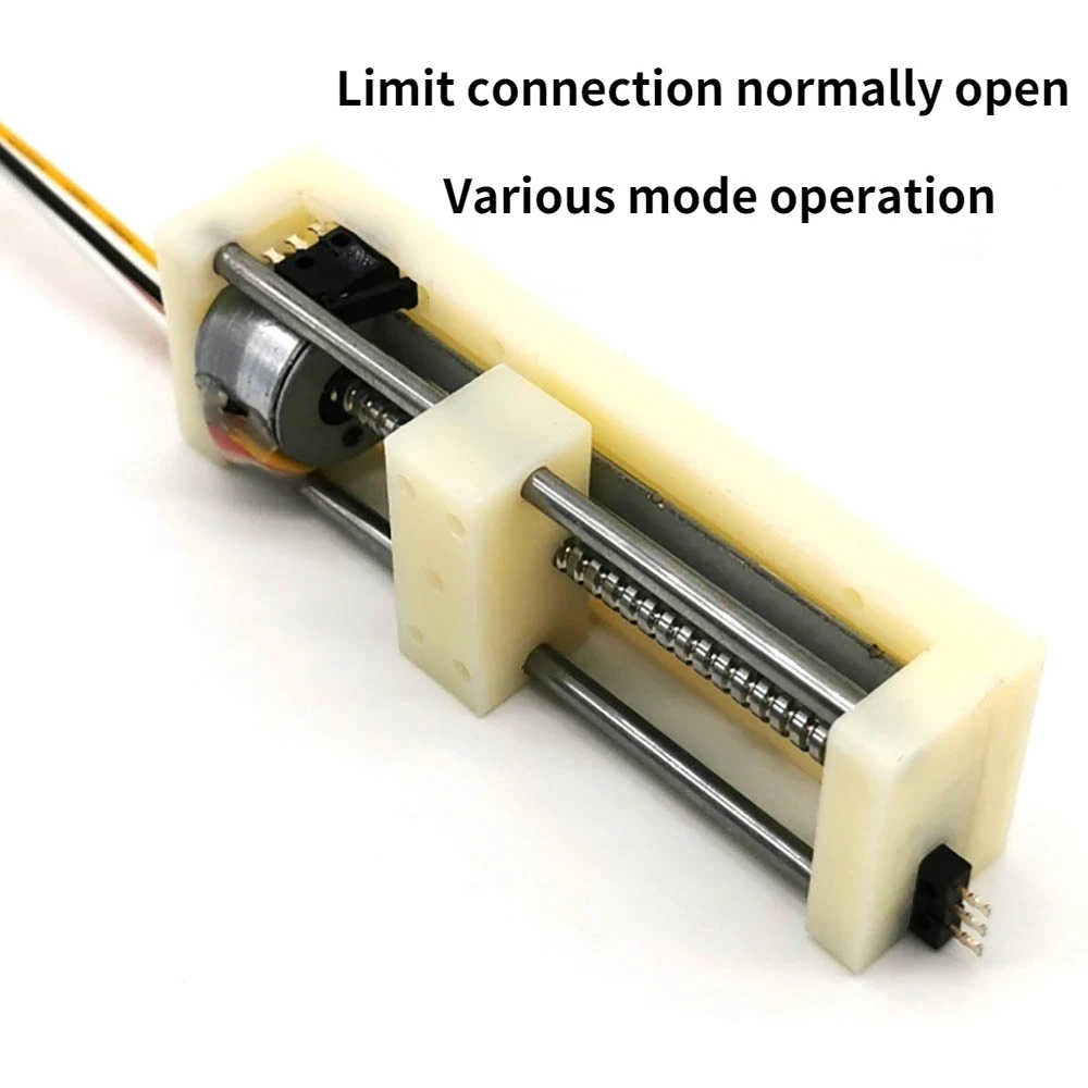 DIY Small Slider with Limit Switch for Optical Drive Stepper Motor of Micro Slider Screw Motor