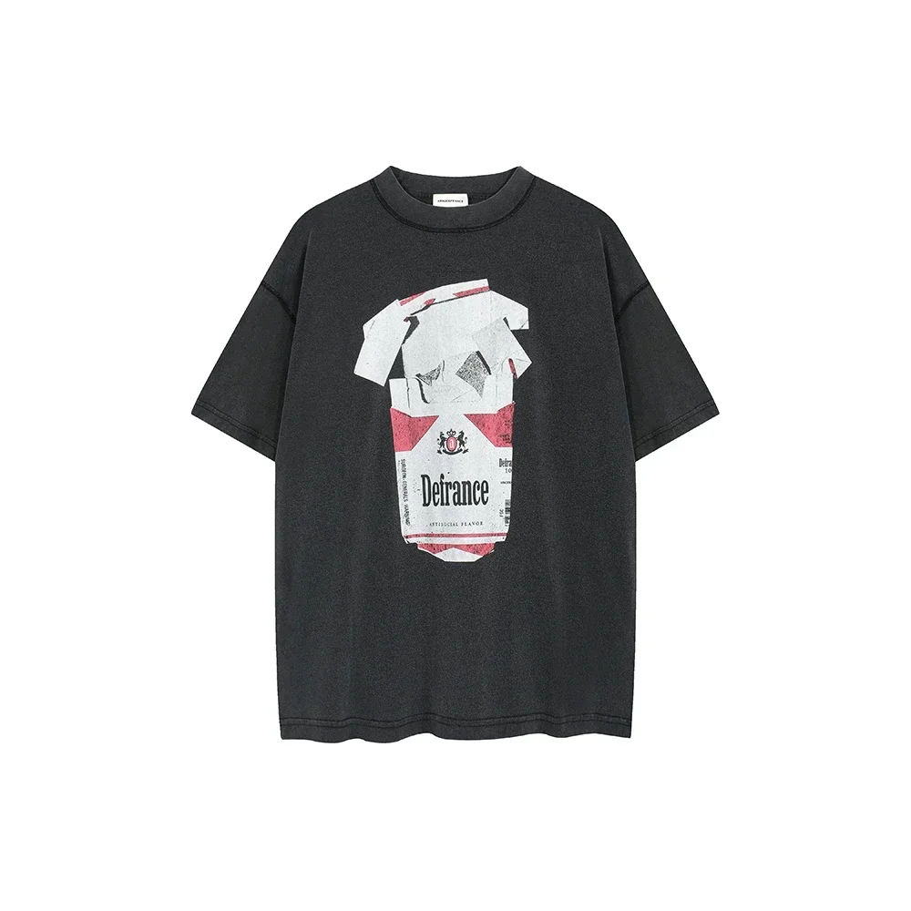 

Летняя футболка Y2k, футболка большого размера Arnodefrance, 1:1, уличная одежда лучшего качества, футболки для мужчин и женщин, свободные футболки 2025