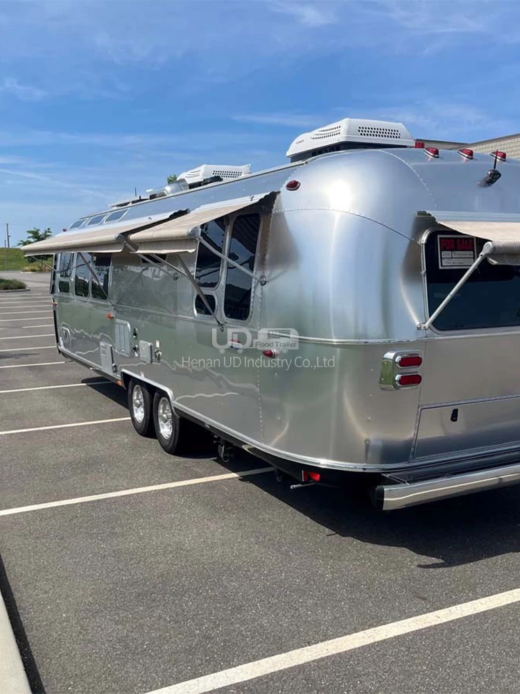 Caminhão de alimentos para venda, Ice Cream Small Trailer, Hot Dog Coffee Van, Airstream Food Trailer, Catering para venda, China Factory Made