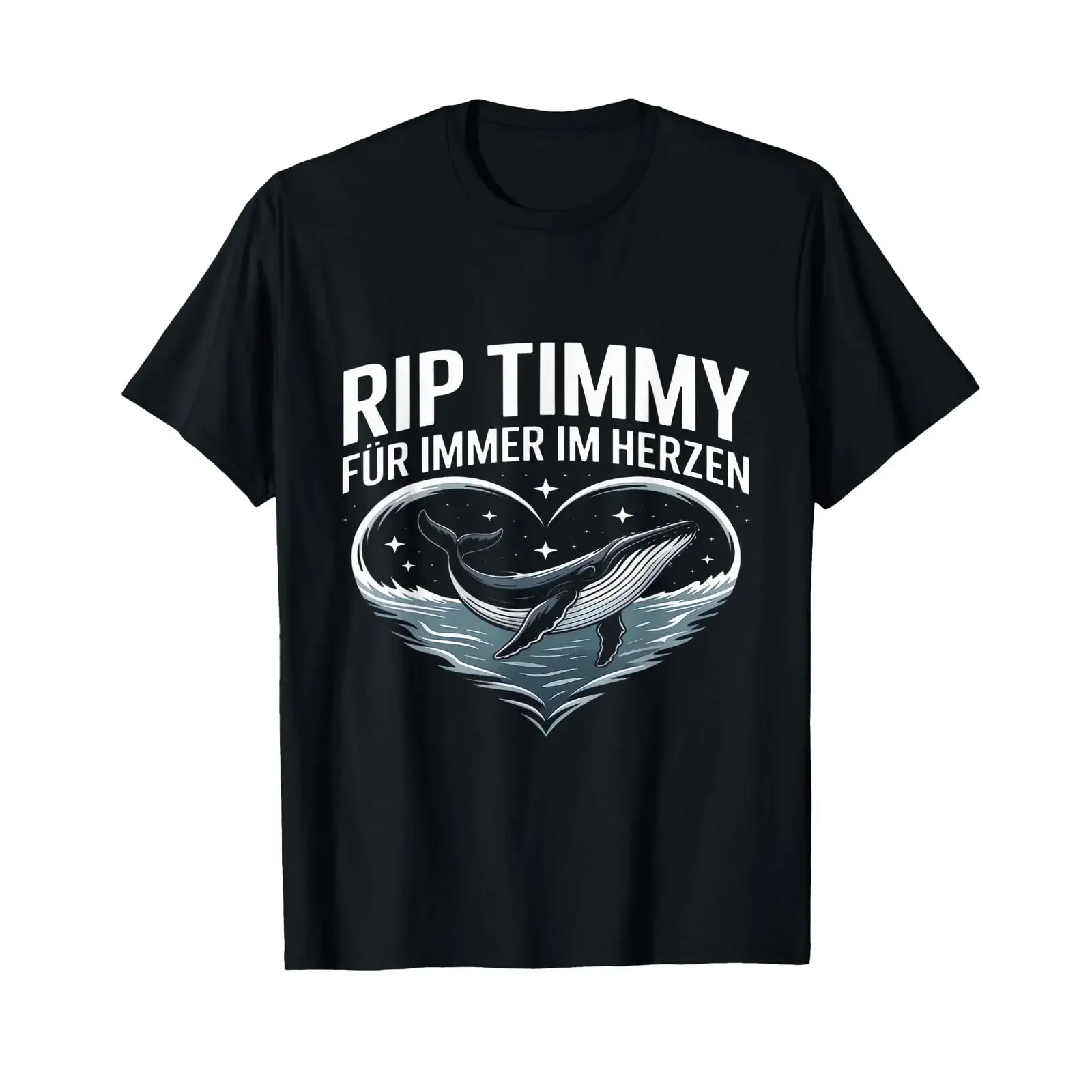 T-shirt RIP Timmy Hope The Humpback Whale Always in Our Hearts, vêtements vintage lavés, unisexes, vêtements de créateur décontractés