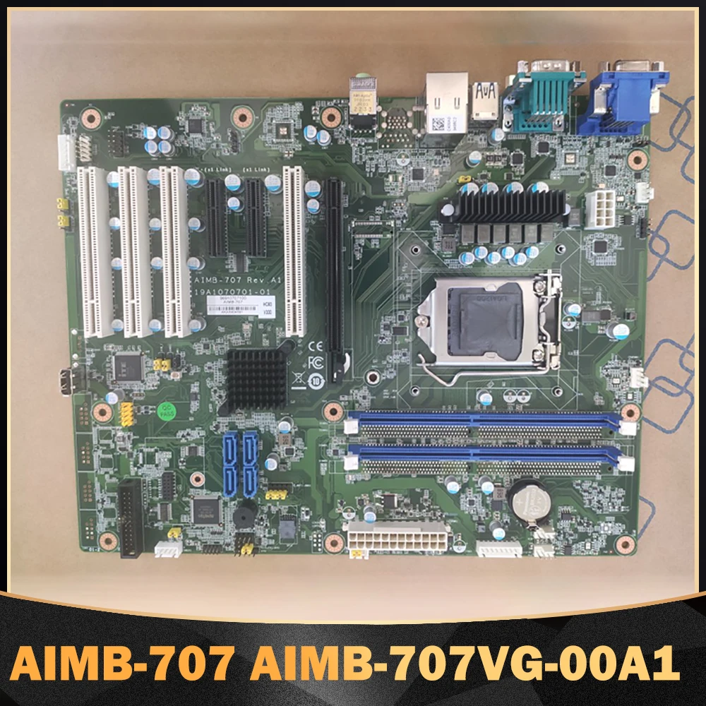 

Для Advantech ATX материнская плата с промышленным контролем H420E Chip 4 i9CPU с поддержкой Core 10-го поколения AIMB-707