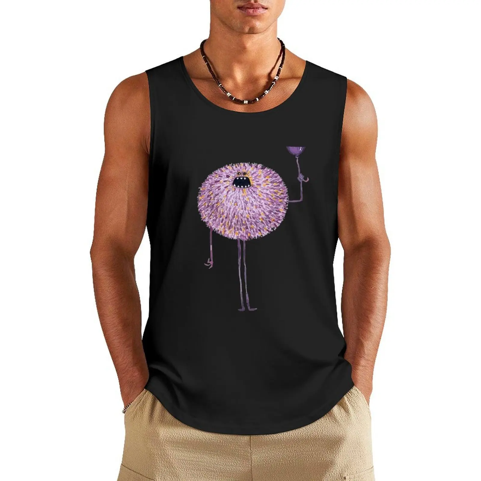 

Poofy Francis Tank Top Men's clothing bodybuilding men clothes gym t shirt men t shirt gym
