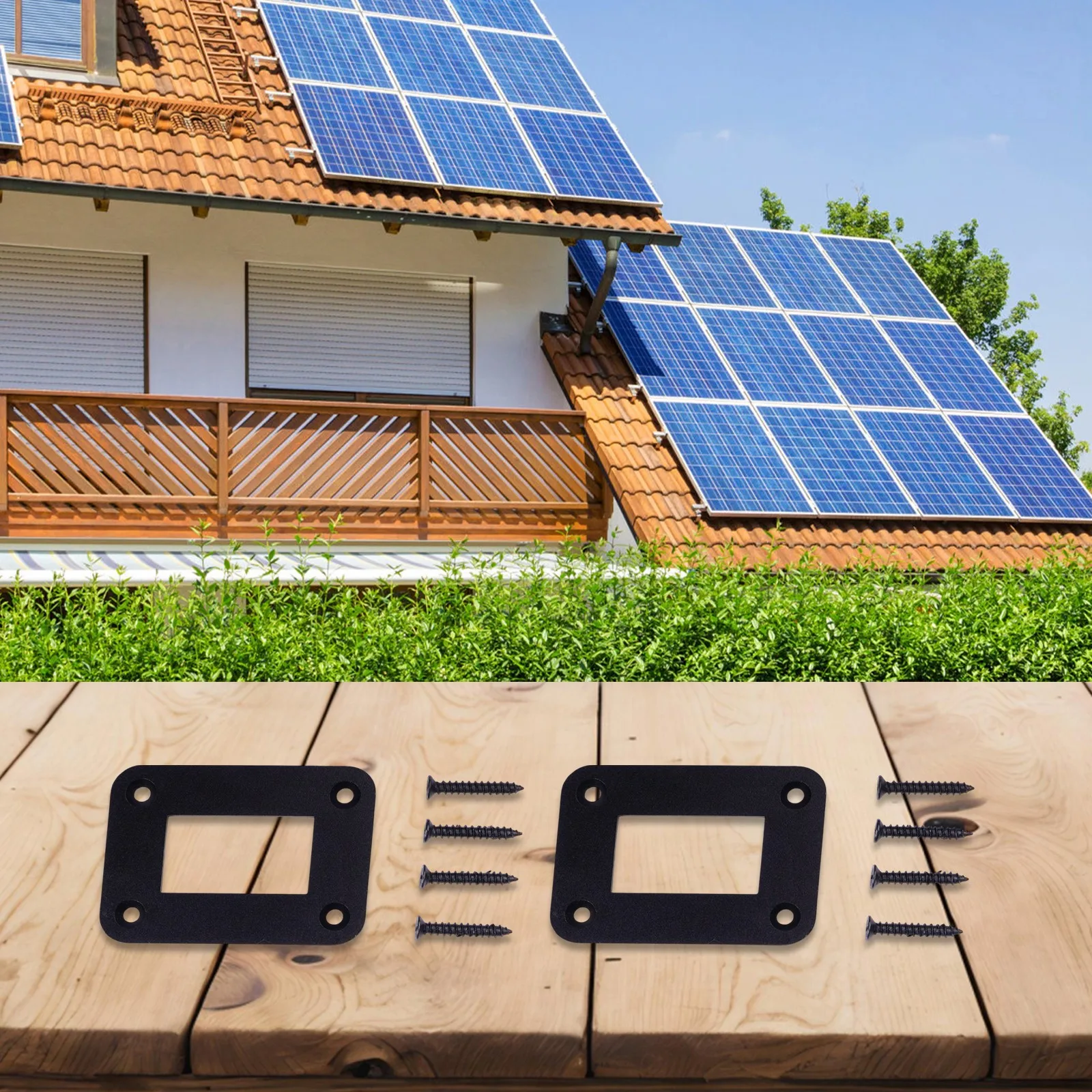 

Automotive Replacement 2pcs Housing Black Easy Installation Long-Lasting Strength Replacement For Damaged Panels