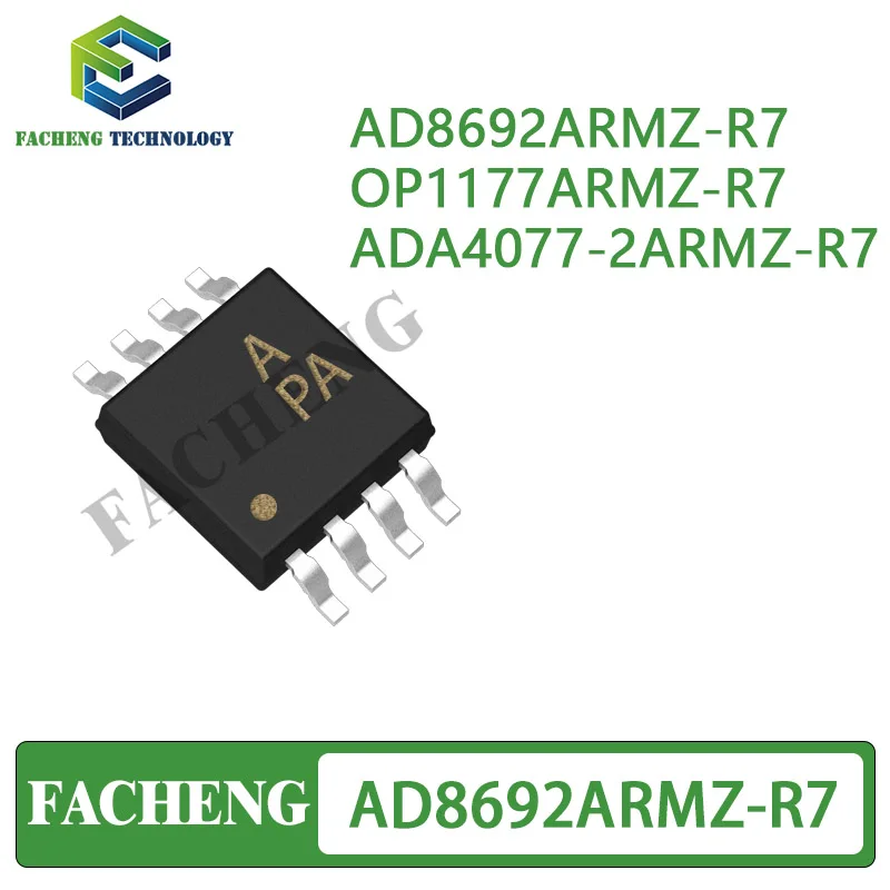 AD8692ARMZ-R7 OP1177ARMZ ADA4077-2ARMZ MSOP-8 Precision Operational Amplifier ICs