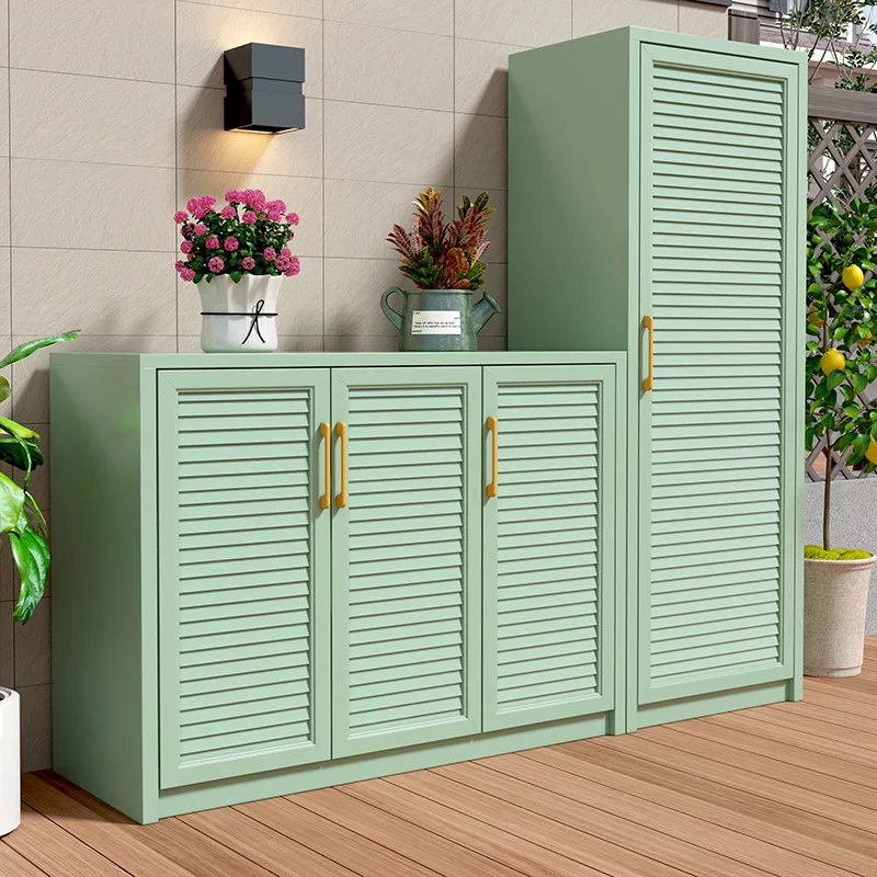 Outdoor aluminum alloy lockers, shoe cabinets, custom outdoor entrance