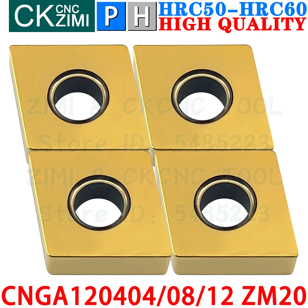 CNGA120404 CNGA120408 CNGA120412 ZM20 Carbide Inserts External Turning Inserts Tools CNC Metal Lathe Cutter Tools Hardened steel