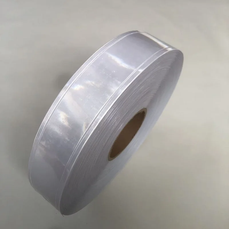 5cm * 50m fluor zieren des grünes PVC-Reflexstreifen-Nachtreflektor-Sicherheits warnband für Kleidung – Detail 3