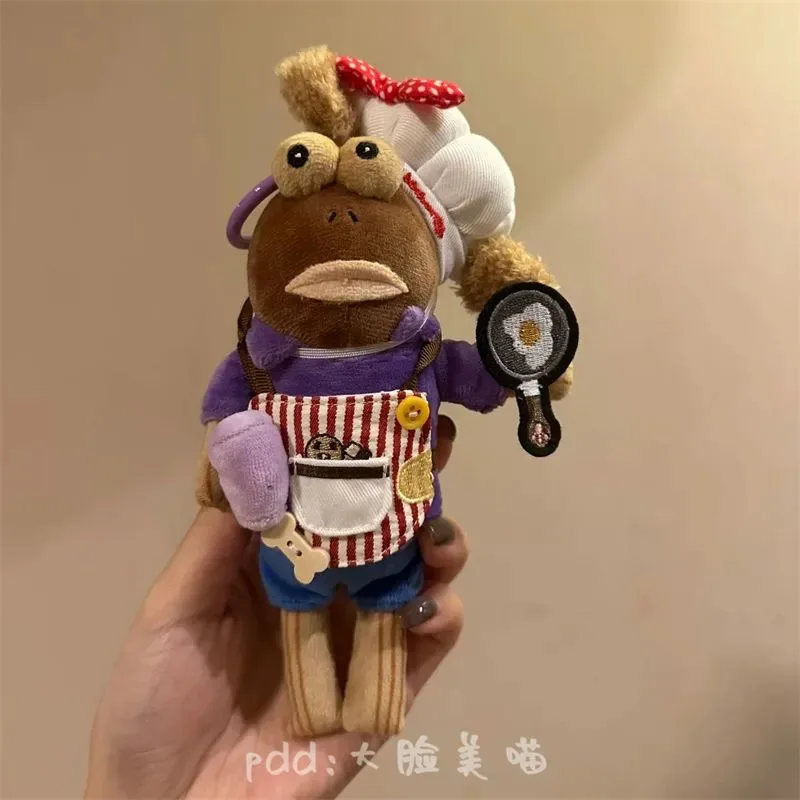 

Губка Боб Квадратные Штаны Resident Ugly Fish Chef Набор Брелок Подвеска Кукла Плюшевая Фигурка Наполнения Рюкзак Украшения Детская Игрушка Подарок