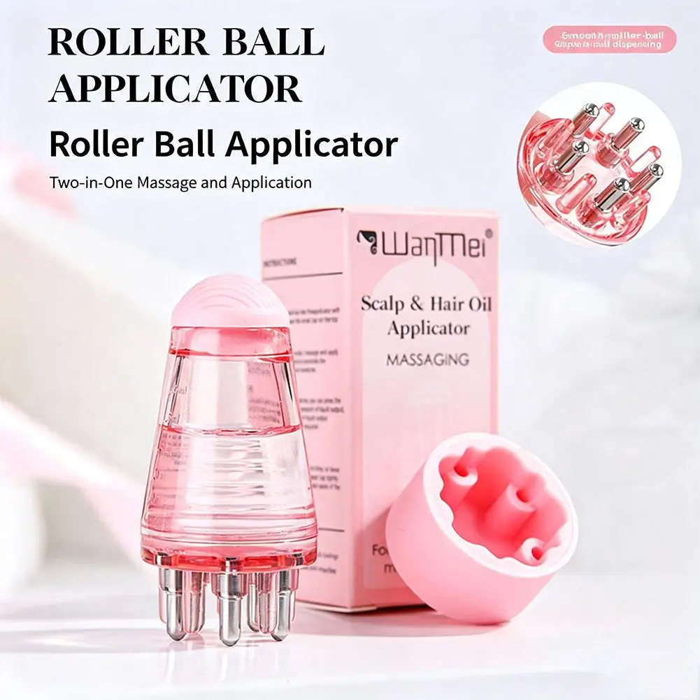 Scalp Applicator Comb For Hair Oil Liquid Massager 1-6ml Precise Scale Hair Growth Essential Oil Applicator Care Tool