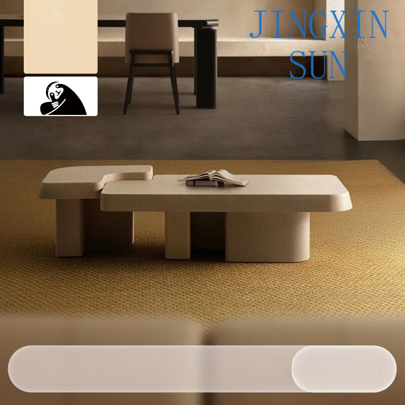 Table basse table d'appoint ensemble de combinaison imitation peinture