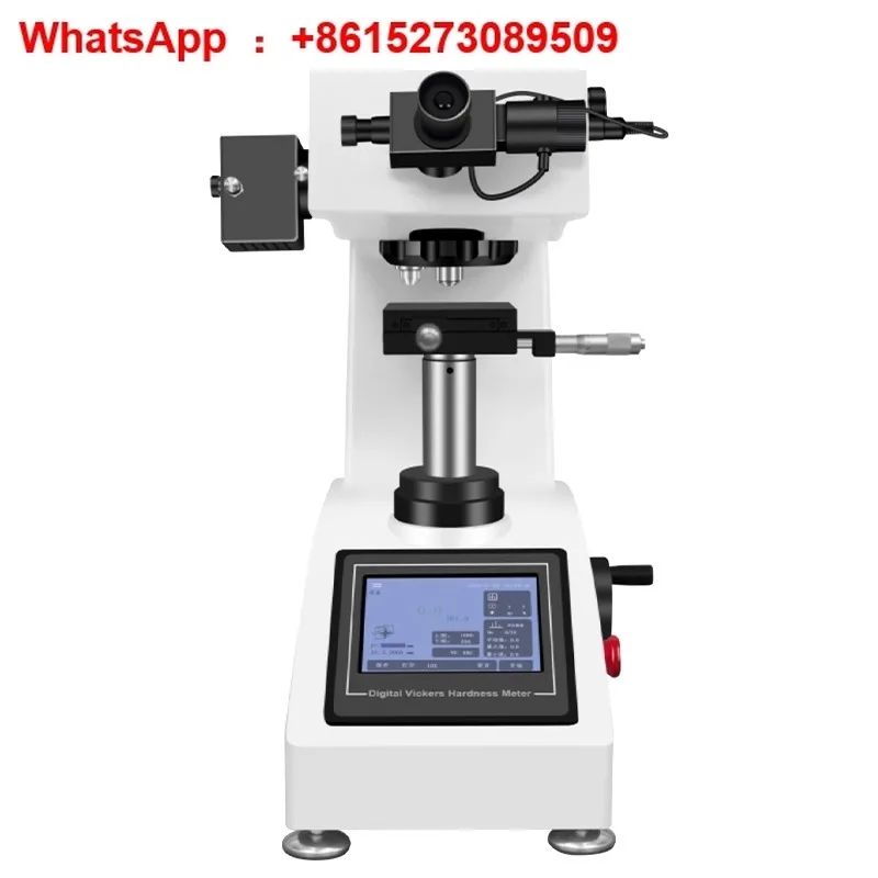 

Microhardness tester HV-1000 digital automatic turret tester carburizing metal copper sheet hardness tester