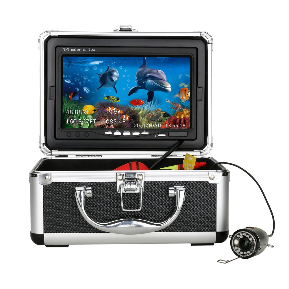 

7 Inch 50m 12 Infrared Lights High-definition Camera Underwater Waterproof Ip68 Camera