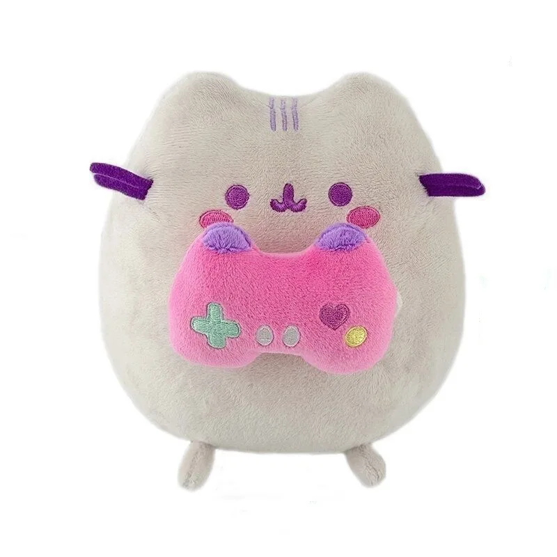 Auf Lager: Fat Cat Arcade-Spiel Plüschpuppe, Niedliche Cartoon-Getränkedosen-Spielkonsole, Begleiter für Kinder, Geburtstagsgeschenk – Detail 7