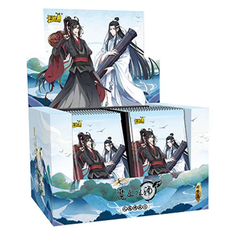 Original KAYOU Animation MoDaoZuShi Cards Drunk Dreams Wei Wuxian Lan Wangji Signature Card Collection Card Master Devil