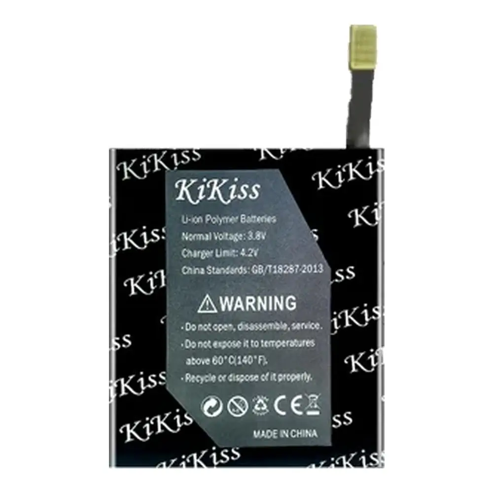 Watch Battery Stable PL372427V ( With Wires ) PL372427V ( NO Wires ) 420-500mAh