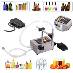 Electrical Liquid Filling Machine Bottle Water Filler Digital Pump For Perfume Drinking Beverage Juice Olive Oil 0-4000ml