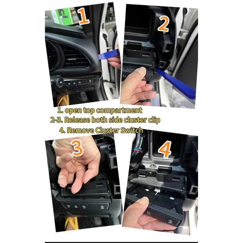 RHD/LHD For Mazda 3 Axela BP CX-30 2019 2020 2021 2022 Car Automatic Stop Start Engine System Off Closer Device Control Sensor 6