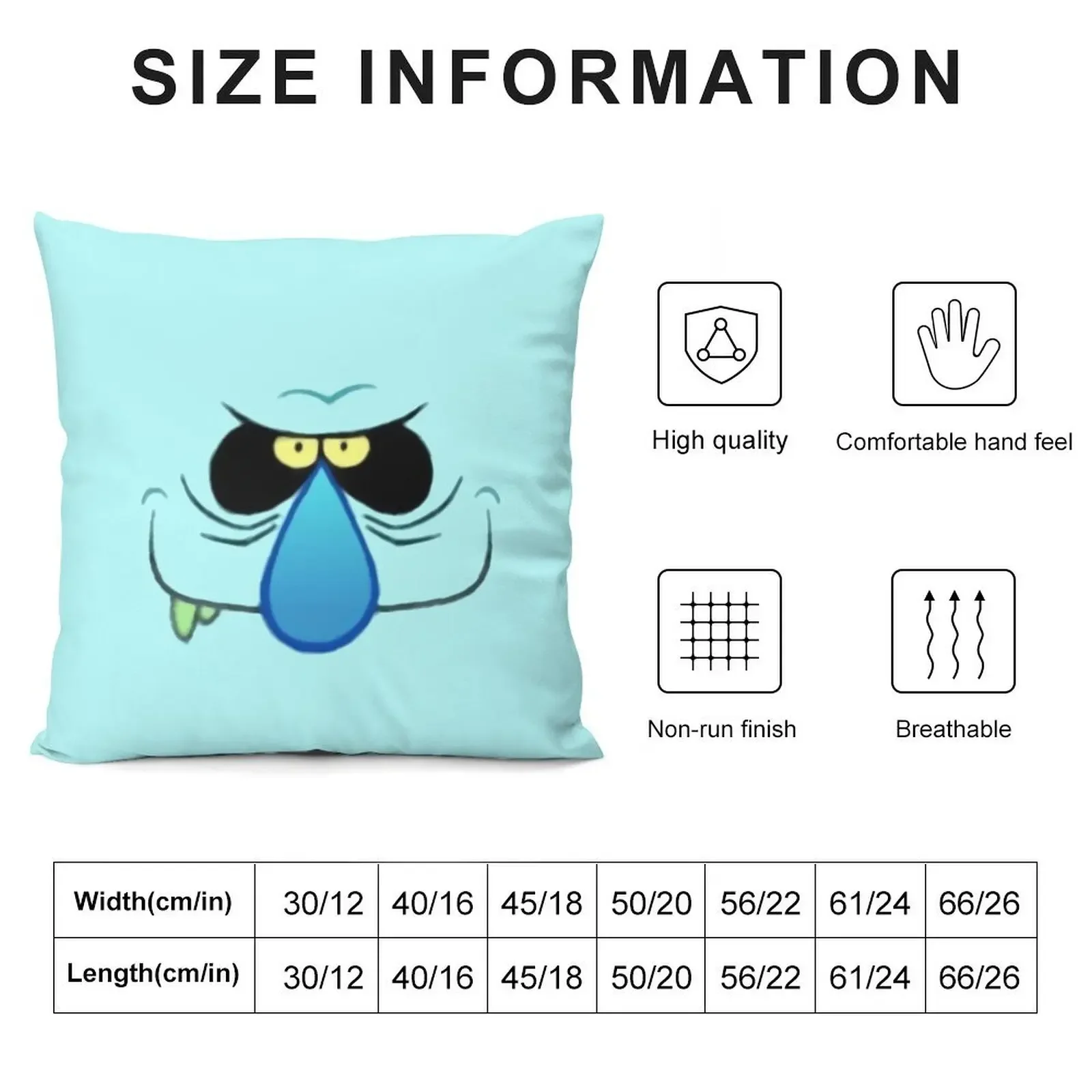 The Ghost and Molly McGee - Scratch Smirk Throw Pillow Decorative Cushions Pillow Cases Decorative pillow pillowcase