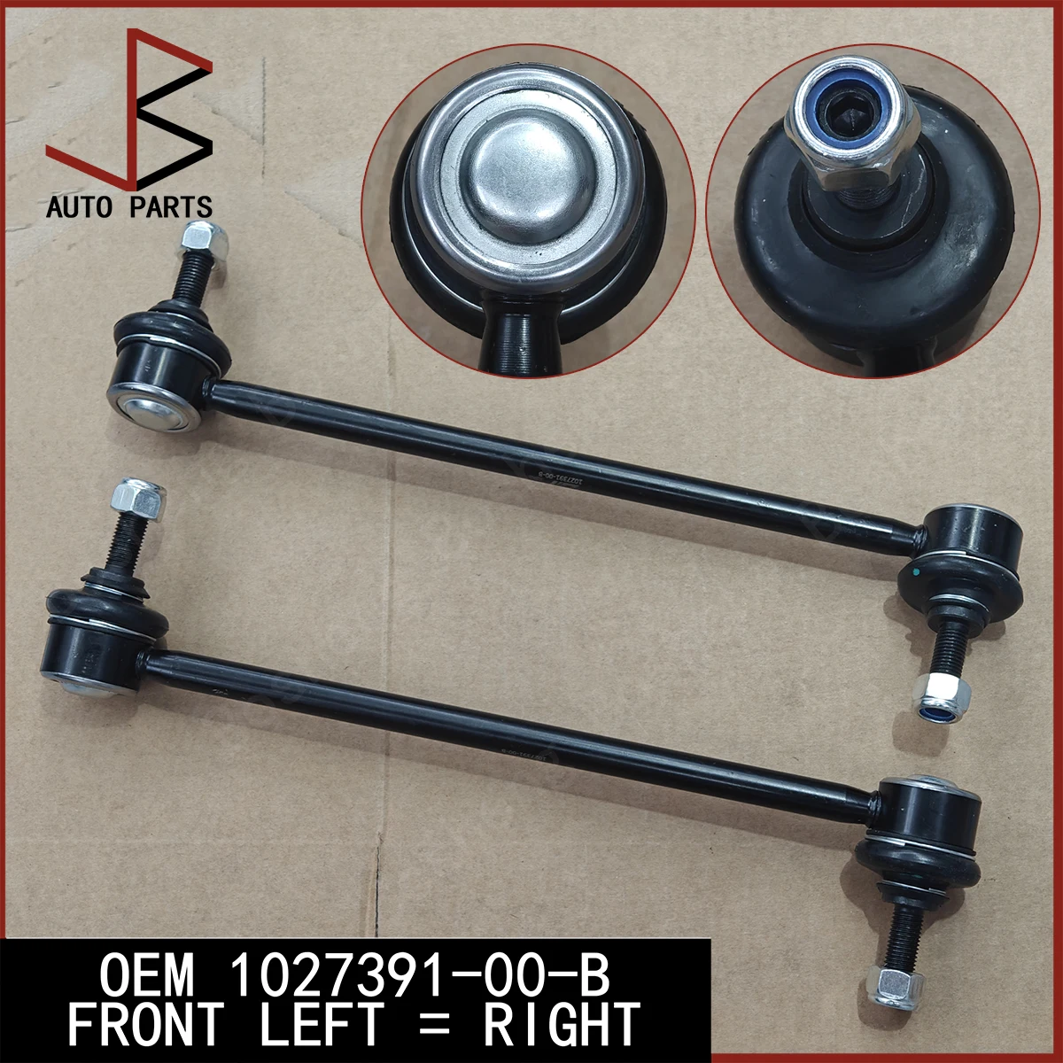 

New OEM 1027391-00-B 102739100B 1027391 Front Left & Right Stabilizer Link Sway Bar Link Control Arm for Tesla Model S X 2015-
