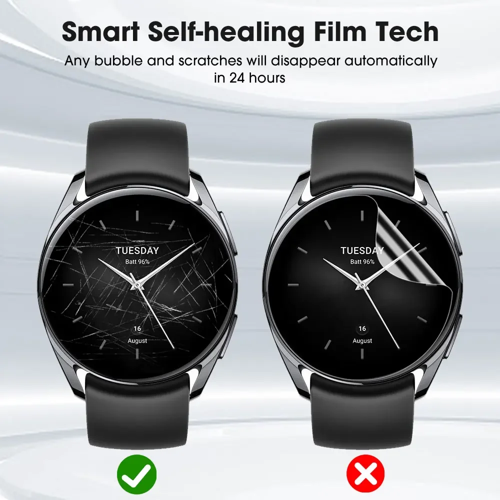 For Xiaomi Watch S3 S1 Active HD Hydrogel Film Soft TPU Protective Screen Protector For Mi Watch S3 42MM 46MM S1Pro Not Glass