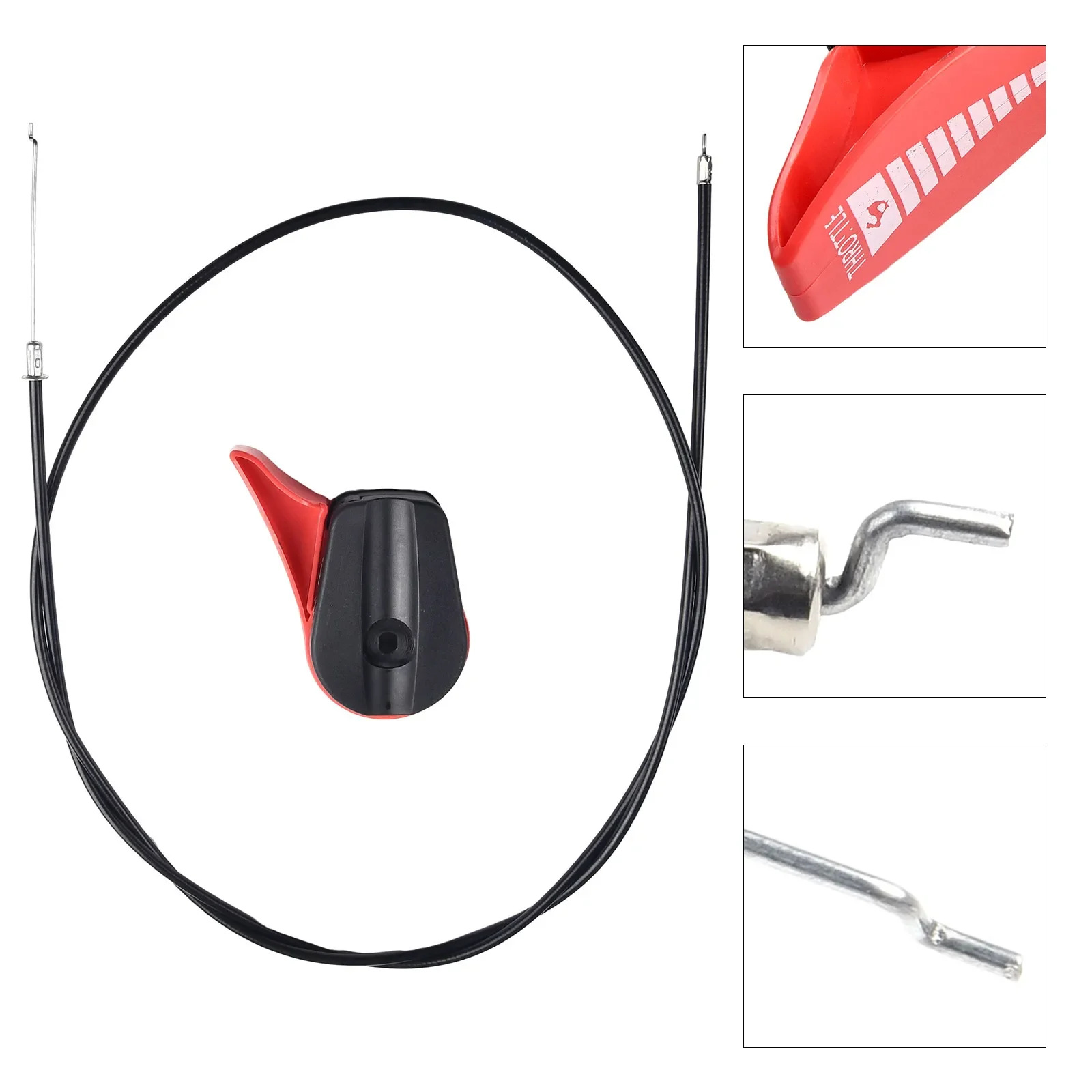 

Control Switches Throttle Control Throttle Cable Wire Rope Fits Many Fits Most 4-stroke Mowers And Lever High Quality