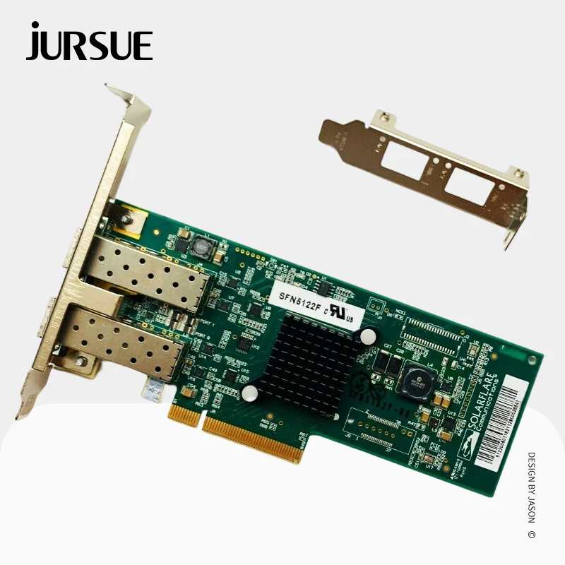 SFN5122F Solar-Flare Dual Port 10Gb/s PCI-E 2.0 x8 Enterprise Sever Adapter NIC