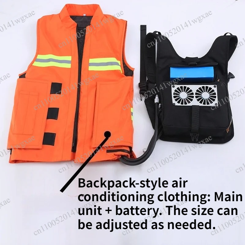 Summer Water Circulation Cooling Vest DC Powered Outdoor Cooling Jacket