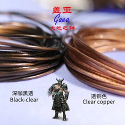 LITZ lacquer 513 core 7N single crystal copper headphone audio cable earphone wire 18awg 513core 1.8mm 6meters