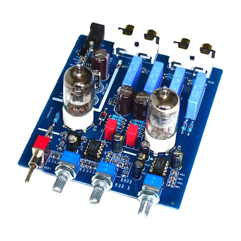 

OEM ODM Fever HIFI Bile Preamp Tube Amplifier Board With High and Low Sound Adjustment HIFI Audio Tube Preamplifier Board Tone