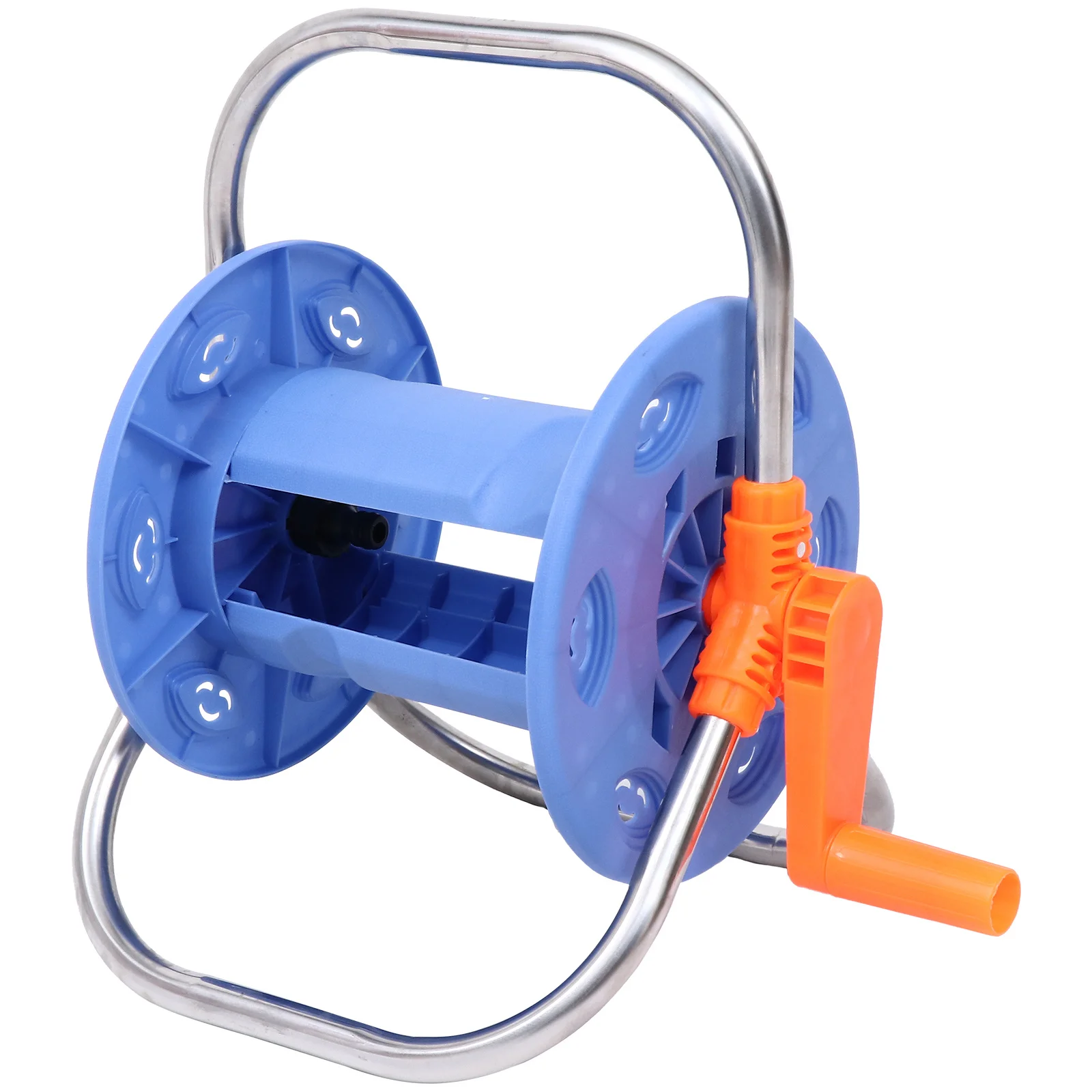 

Катушка для садового шланга, 20 м, портативное устройство для хранения шланга, прочный прочный держатель для труб, вращающаяся водяная катушка для использования на открытом воздухе