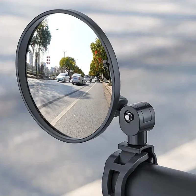 Bicycle Mirror Handlebar Rearview Mirror for Bicycle Motorcycle 360 Rotation Adjustable for Bike Riding Cycling Mirror