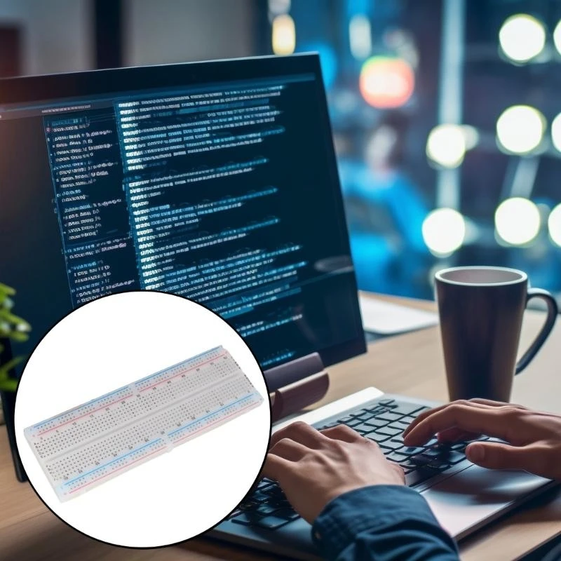 Breadboard Solderless Prototype PCB Board Protoboard MB102 DIY Development Testing for Circuits Projects 83CF