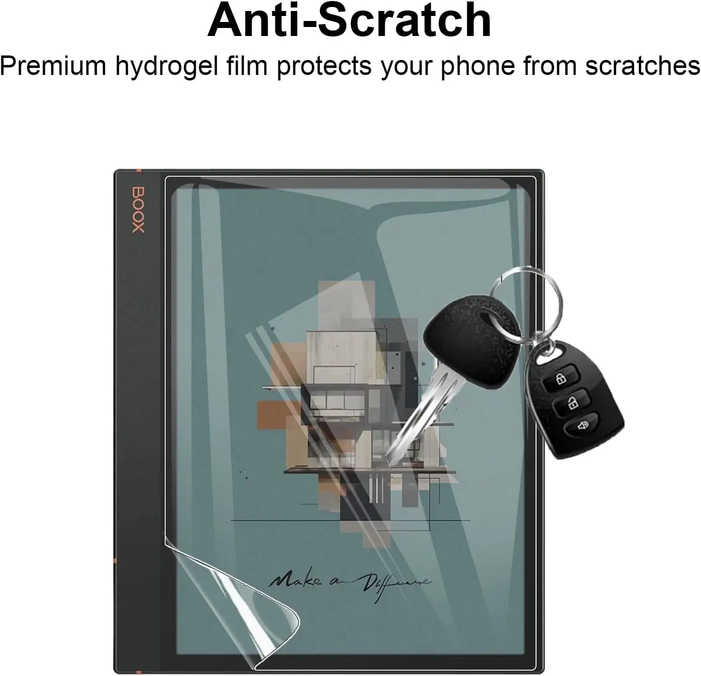 2PCS for ONYX BOOX Note Air4 C Air 4C eReader Accessories Soft TPU Nano-coated Screen Protector Protective Film
