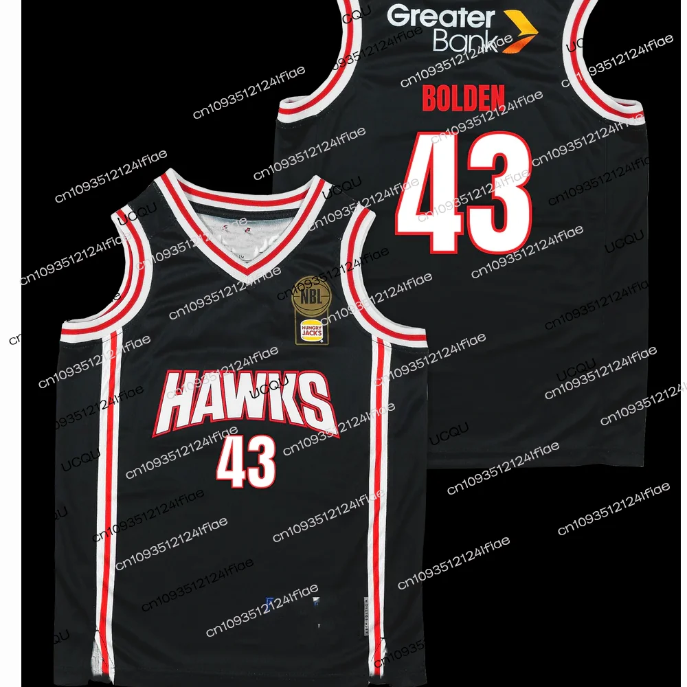 Illawarra Hawks 25/26 كرة السلة الرئيسية جيرسي 2025 الأسترالية الكبار كرة السلة للرجال سريعة الجافة سترة رياضية مروحة مجموعة خاصة #5