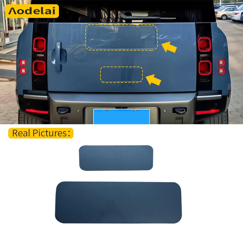 

Tailgate Spare Tire Cover Panel for 20-25 Land Rover Defender 90/110, Wheel Tire Shield Decoration Accessory