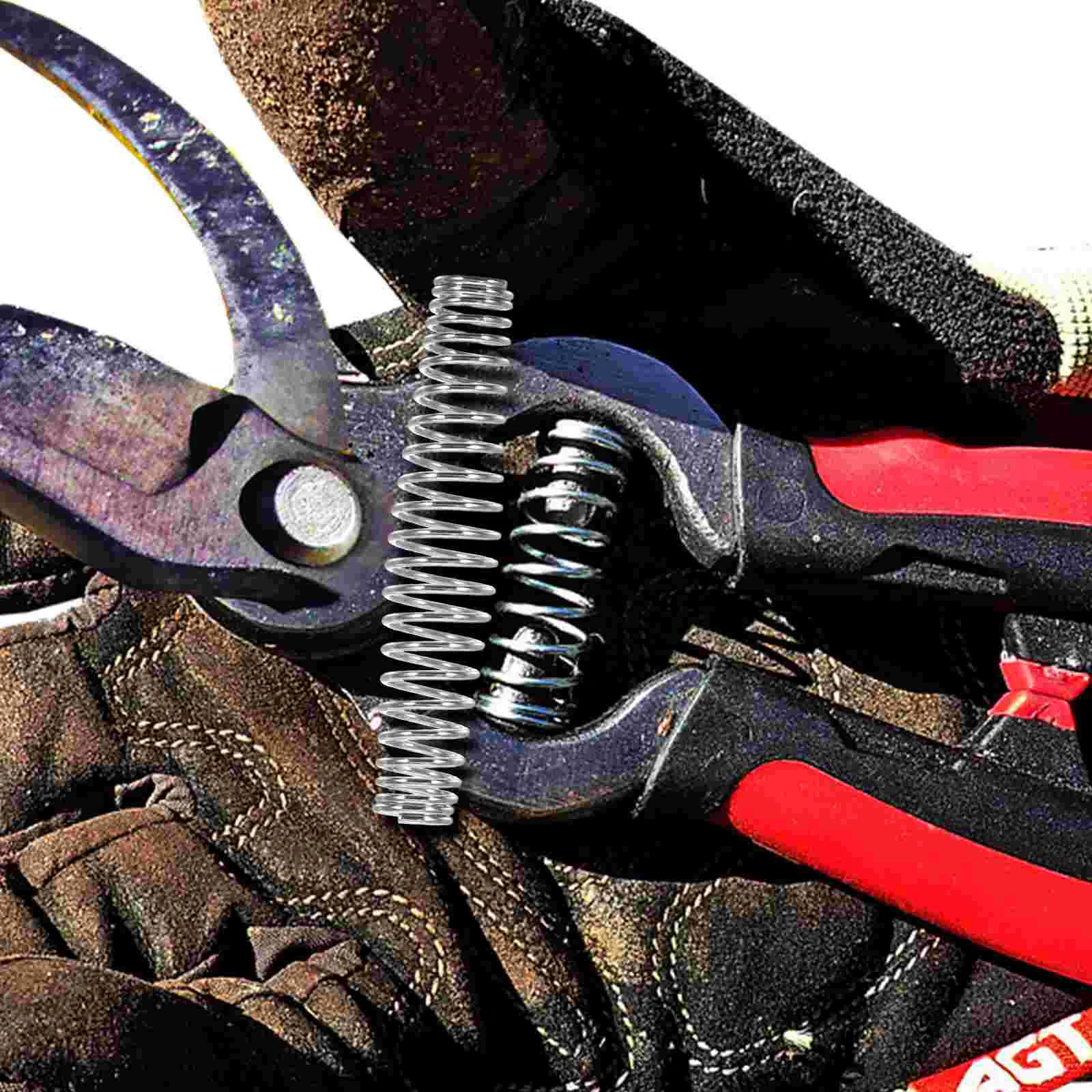 12 szt. wymiennych nożyc do przycinania 3 #   Sekator do kwiatów Nożyce ogrodowe Przycinanie sprężyn Część sprężynowa Precyzyjne części sekatora do użytku na zewnątrz